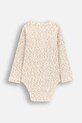 Coccodrillo body niemowlęce ZC4112101BBN beżowy AW24