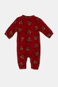 Kojenecké body United Colors of Benetton 3XGC0T02C.W.Seasonal červená AW24