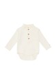 Φορμάκι μωρού Donsje Bouches Bodysuit 3033500 λευκό AW25
