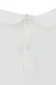 Donsje body bawełniane niemowlęce Kris Bodysuit Gingerbread biały 3034001