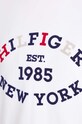 Detská bavlnená košeľa s dlhým rukávom Tommy Hilfiger biela KB0KB08659.9BYH.92.122