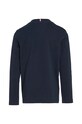 Chlapec Detská bavlnená košeľa s dlhým rukávom Tommy Hilfiger KB0KB08659.9BYH.92.122 tmavomodrá