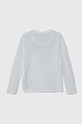 Хлопковый детский лонгслив Guess L4YI07.K8HM4.9BYH белый AW24
