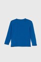 Guess longsleeve bawełniany dziecięcy N4YI13.K8HM4.9BYH niebieski AW24