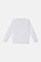 Emporio Armani longsleeve bawełniany dziecięcy 8N4TN6.1JPZZ biały AW24