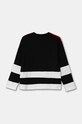 Αγορίστικα Παιδική βαμβακερή μπλούζα adidas Originals CREW IZ4629 λευκό