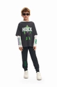 Desigual longsleeve bawełniany dziecięcy HULK 24WBTK08