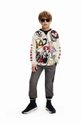 Desigual longsleeve din bumbac pentru copii LOONEY TUNES 24WBTK06