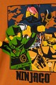 Мальчик Хлопковый детский лонгслив Lego LWTANO 621 12011285 оранжевый