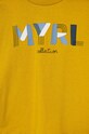 Băieți Mayoral longsleeve din bumbac pentru bebeluși 108.3E.Baby.9BYH galben