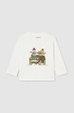 Mayoral longsleeve din bumbac pentru bebeluși print bej 2034.3D.Baby.9BYH
