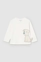 Kojenecké tričko s dlouhým rukávem Mayoral s elastanem béžová 2043.3G.Baby.9BYH