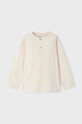 Mayoral longsleeve dziecięcy z elastanem beżowy 4047.5D.Mini.9BYH