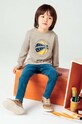 Mayoral longsleeve din bumbac pentru copii bej 4050.5E.Mini.9BYH