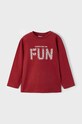 Mayoral longsleeve din bumbac pentru copii 2-pack 4053.5F.Mini.9BYH maro AW24