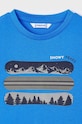 Chłopiec Mayoral longsleeve bawełniany dziecięcy 4055.5G.Mini.9BYH niebieski