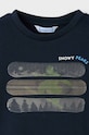 Băieți Mayoral longsleeve din bumbac pentru copii 4055.5G.Mini.9BYH bleumarin