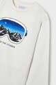 Chłopiec Mayoral longsleeve bawełniany dziecięcy 4056.5G.Mini.9BYH beżowy