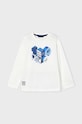 Хлопковый детский лонгслив Mayoral 4059.5H.Mini.9BYH бежевый AW24