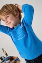 Mayoral longsleeve bawełniany dziecięcy nadruk niebieski 4060.5H.Mini.9BYH