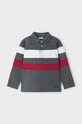 Mayoral longsleeve bawełniany dziecięcy nadruk czerwony 4103.5A.Mini.9BYH