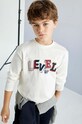 Хлопковый детский лонгслив Mayoral хлопок бежевый 7079.7A.Junior.9BYH