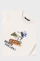 Băieți Mayoral longsleeve din bumbac pentru copii 2-pack 7083.7C.Junior.9BYH portocaliu