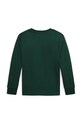 Detská bavlnená mikina Polo Ralph Lauren 322883620009 zelená AW24