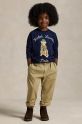 Polo Ralph Lauren longsleeve in cotone bambino/a 322953576001 blu navy