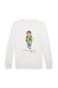 Хлопковый детский лонгслив Polo Ralph Lauren 323883620010 белый AW24