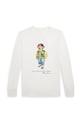 Dětské bavlněné tričko s dlouhým rukávem Polo Ralph Lauren 323883620010 bílá AW24