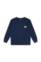 Детская кофта Levi's LONG SLEEVE POCKET TEE остальные тёмно-синий 9EL555