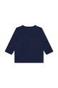 Kenzo Kids longsleeve bawełniany dziecięcy K60518.86.102 granatowy AW24