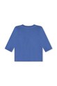Хлопковый лонгслив для младенцев Kenzo Kids K60518.67.81 голубой AW24