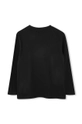 HUGO longsleeve din bumbac pentru copii G00145.102.108 negru AW24