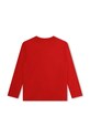 HUGO longsleeve din bumbac pentru copii G00145.114.150 rosu AW24