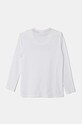 HUGO longsleeve din bumbac pentru copii G00145.162.174 alb AW24