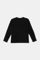 HUGO longsleeve din bumbac pentru copii G00148.114.150 negru AW24