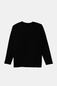 HUGO longsleeve bawełniany dziecięcy G00148.162.174 czarny AW24