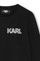 Αγορίστικα Παιδικό βαμβακερό μακρυμάνικο Karl Lagerfeld Z30243.162.174 μαύρο