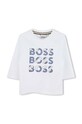 BOSS baba pamut hosszú ujjú pamut fehér J51291.86.94