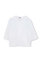 BOSS longsleeve in cotone noenati J51293.86.94 bianco AW24