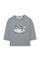 Tartine et Chocolat longsleeve din bumbac pentru copii print albastru TZ10101.104