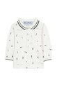 Tartine et Chocolat longsleeve din bumbac pentru copii cu modele verde TZ11071.80.94