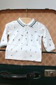 Tartine et Chocolat longsleeve din bumbac pentru copii verde TZ11071.80.94