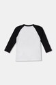 Хлопковый детский лонгслив Quiksilver DOUBLE TALK RAGLAN EQKZT03560 чёрный AW24