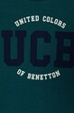 Chłopiec United Colors of Benetton longsleeve bawełniany dziecięcy 3I1XG10F2.P.Seasonal zielony
