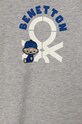 Chłopiec United Colors of Benetton longsleeve bawełniany dziecięcy 3I1XG10F2.P.Seasonal szary