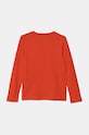 Calvin Klein Jeans longsleeve bawełniany dziecięcy IB0IB02255.128.176.9BYH czerwony AW24