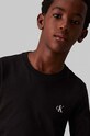 Хлопчик Дитячий бавовняний лонгслів Calvin Klein Jeans IB0IB02255.128.176.9BYH чорний
